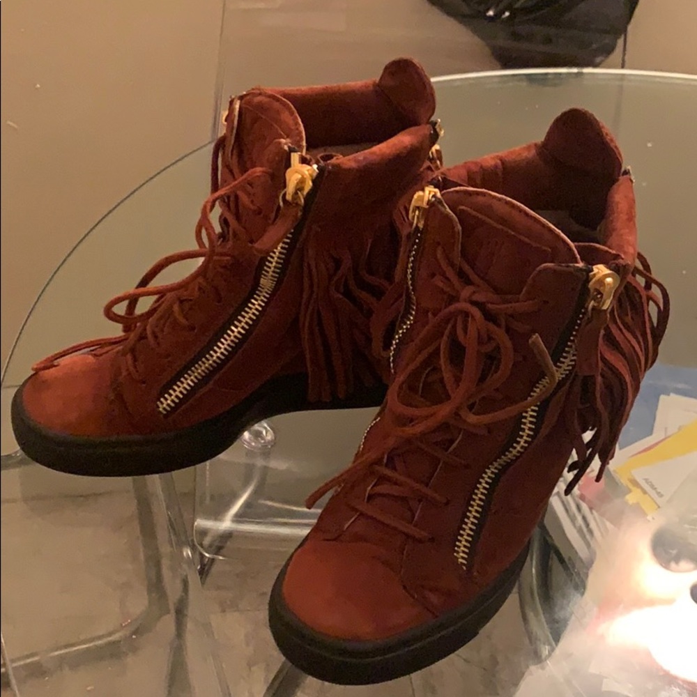 Guiseppe Zanotti Wedge Sneakers